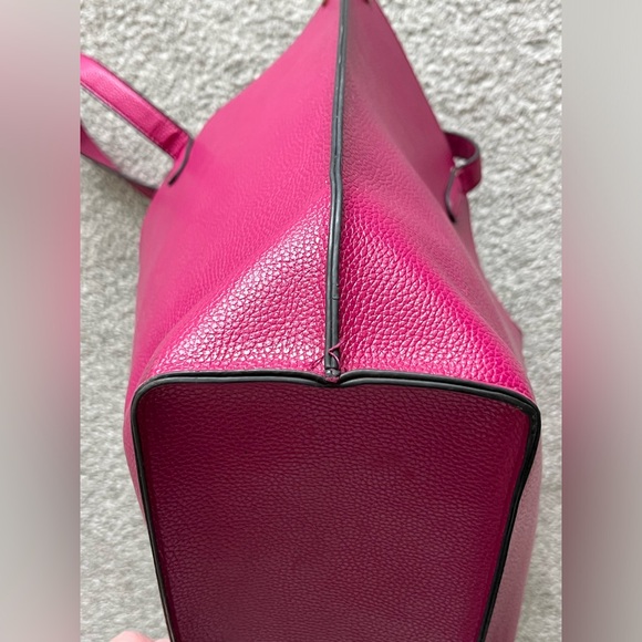 EUC Neiman Marcus Large Fuscia Tote - Picture 7 of 11